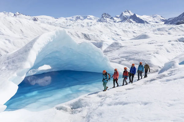 Visitando el Parque Nacional Los Glaciares en El Calafate, Argentina