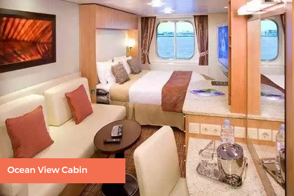 Sunset in Antarctica viewed from the Celebrity Cruise