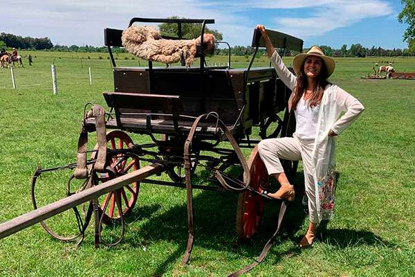 Gastronomía típica en la Fiesta Gaucha, Buenos Aires