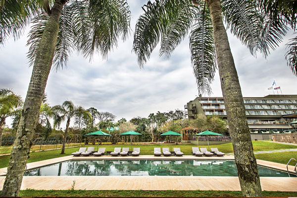Opulent interior of Hotel Melia