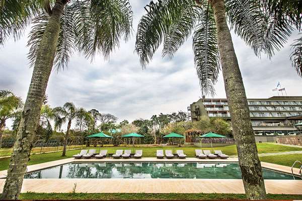 Opulent interior of Hotel Melia