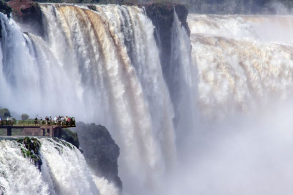 Tour of the Lower Circuit at Iguazu Falls, Argentina