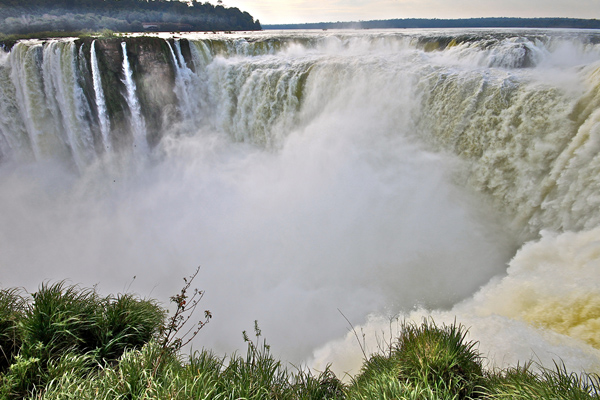 Vistas espectaculares desde el Hotel Meliá Iguazú