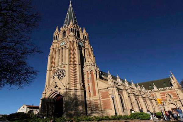Visitando la catedral de San Isidro, Buenos Aires